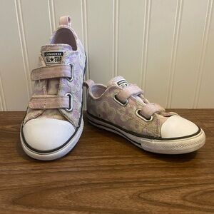 Converse Chuck Taylor All Star Chenille Floral Easy On Pink White Sneakers 10